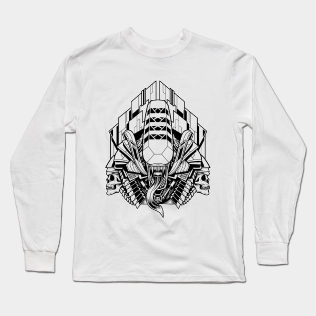 Mecha aliens | Outsiders Inavsion: Mechanical Long Sleeve T-Shirt by hazamaxx7